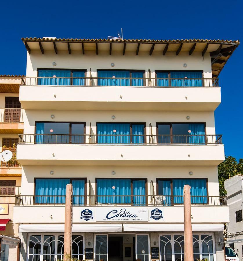 Hostal Port Corona Cala Ratjada  Exteriör bild